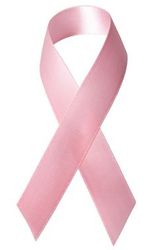 pink ribbon the symbol of breast cancer 