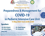 banner for covid-19 course