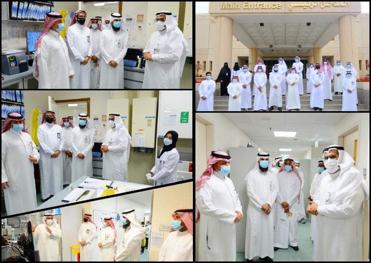 a number of related ‎departments’ management personnel during the New Laboratory ‎Information System launch