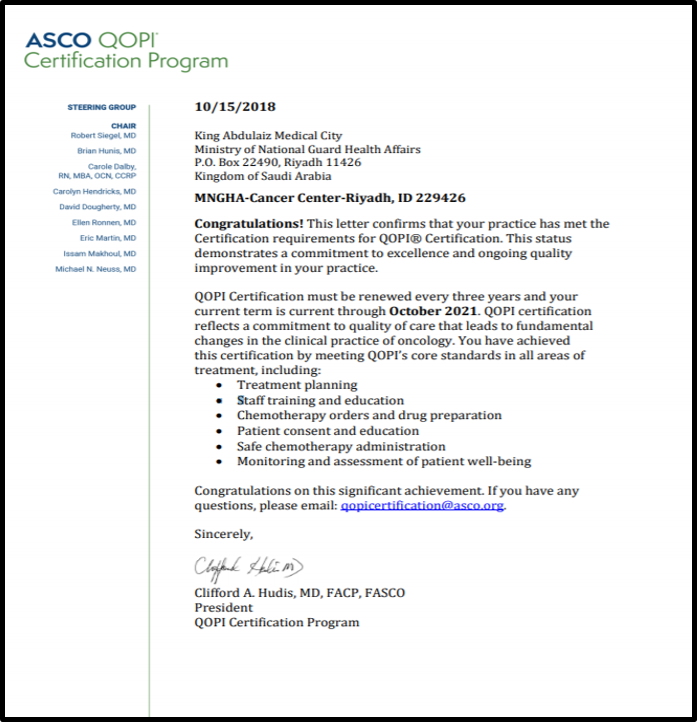 QOPI Certification